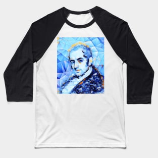 Washington Irving Portrait | Washington Irving Artwork | Washington Irving Painting 13 Baseball T-Shirt